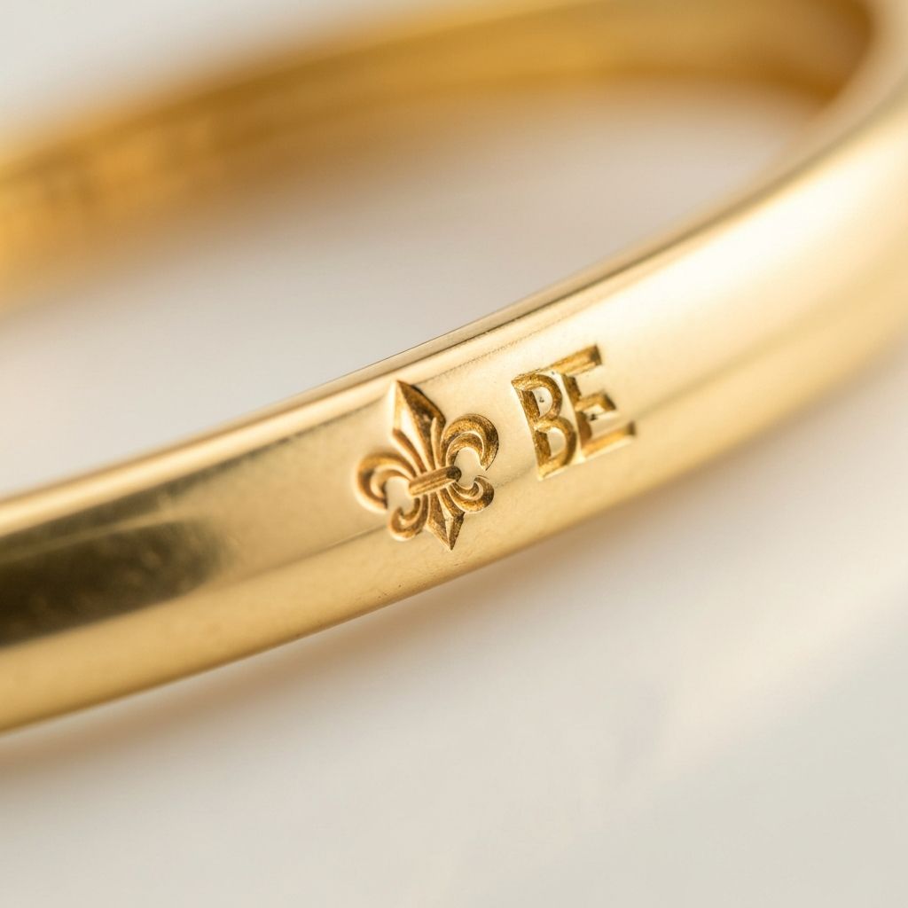 Goldpunzen und Stempel